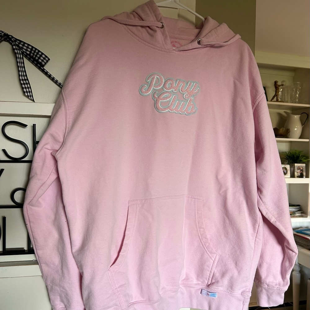 Pink Pony Club Pink XL Sweatshirt Hoodie - Picture 2 of 5